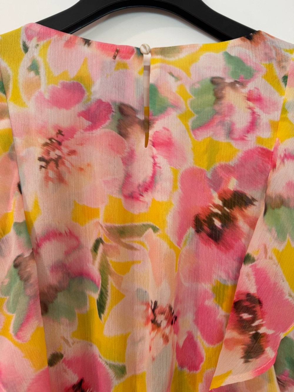MISA Los Angeles Floral Ruffle Mini Dress – Size Small 🌸 - Picture 4 of 9